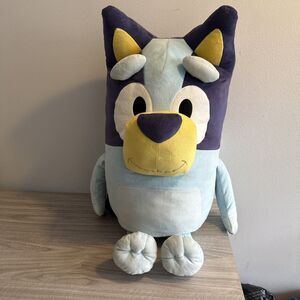 Bluey Plush Toy Stuffed Animal Disney Junior Collectible 2018 Large Jumbo 30"